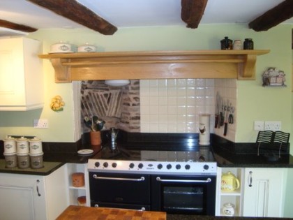 Oak Overmantel
