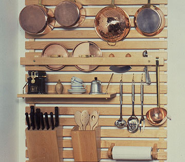 Wallrack installation in Maple