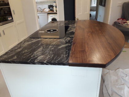 Walnut Breakfast Bar